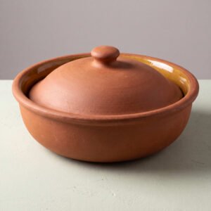 Covered Clay Casserole, 28 cm
