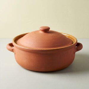 Covered Clay Casserole, 34 cm