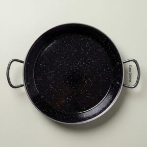 Enamelled Paella Pan, 38 cm