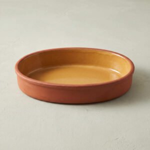 Oval Clay Oven Dish, 30 cm